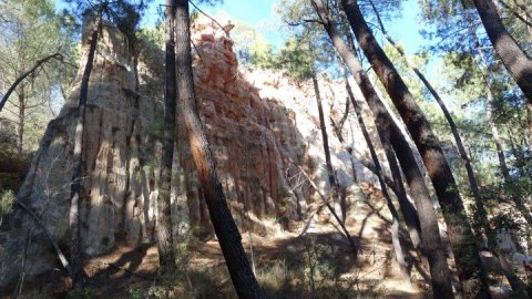 Randonnée du 19 novembre 2017 Les Ocres de Mormoiron Quelques photos de Cédric